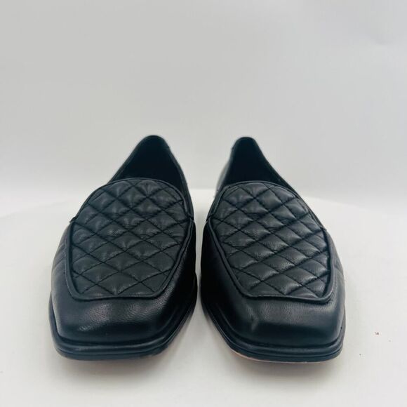 Vince Camuto Regintia Diamond Quilted Loafer Black Shoe Size 6 - Picture 6 of 14